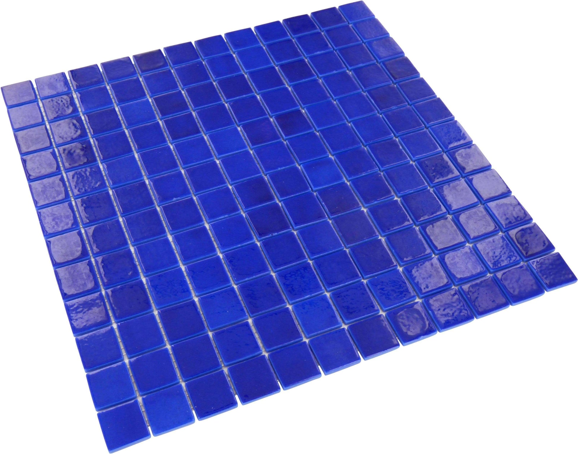 Blue Ocean 1'' x 1'' Glossy Glass Tile Absolut Glass