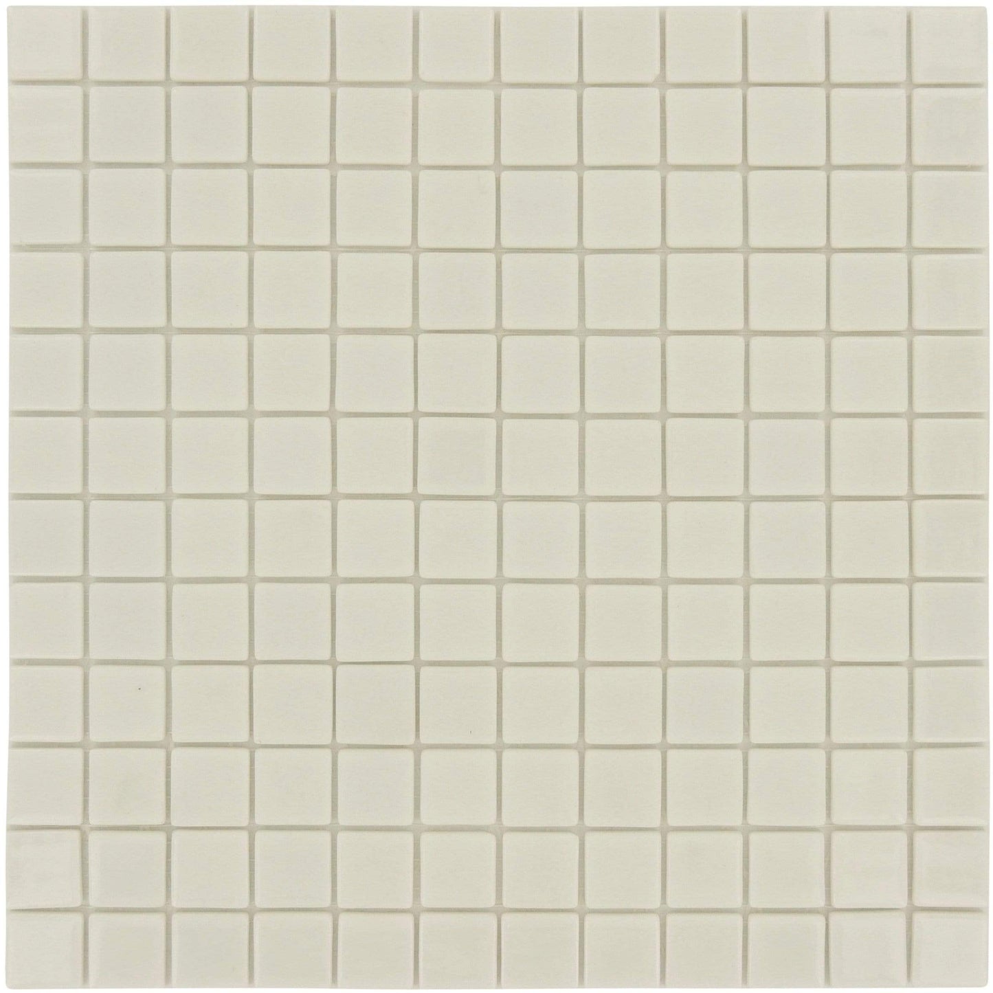 White Glossy 1'' x 1'' Glass Tile Absolut Glass