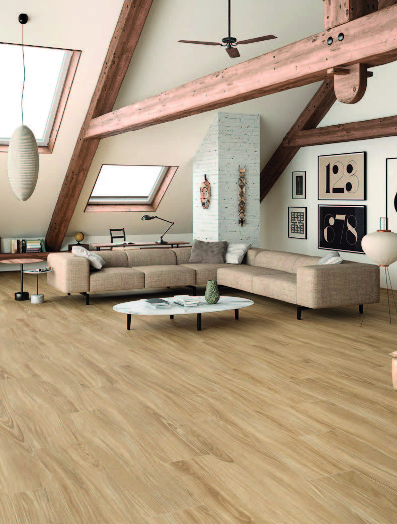 Kirova Haya Brown 6x36 Matte Porcelain Tile Champion Tile