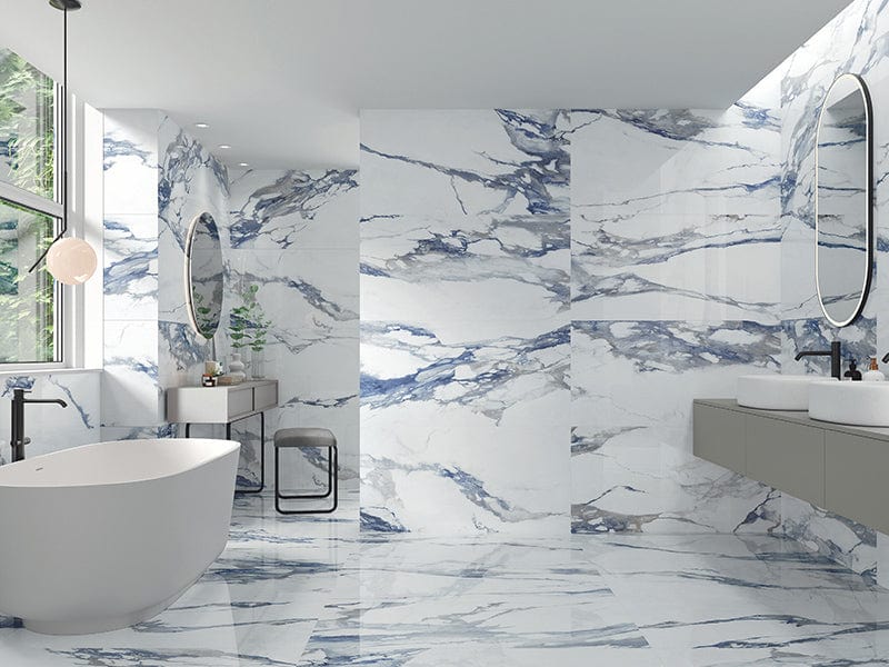 Blue Gem 12x24 Matte Porcelain Tile Champion Tile