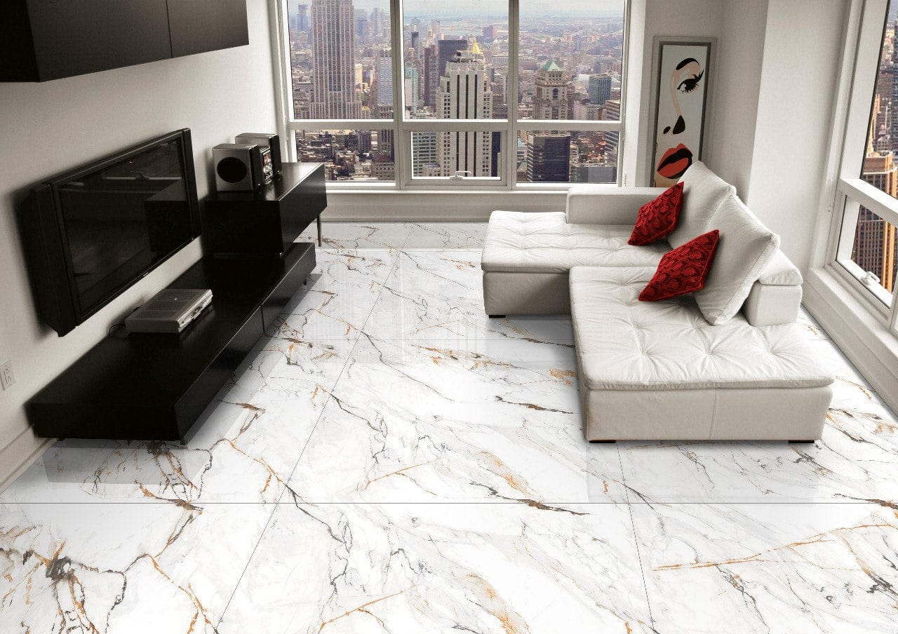 Elektra Royal 24x48 Polished Porcelain Tile Champion Tile