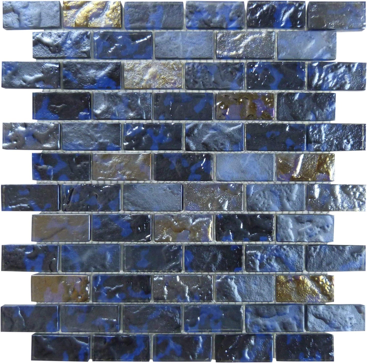 Aqua Art Planetarium Uniform Brick Glossy & Matte Glass Pool Tile Dynamic Surfaces