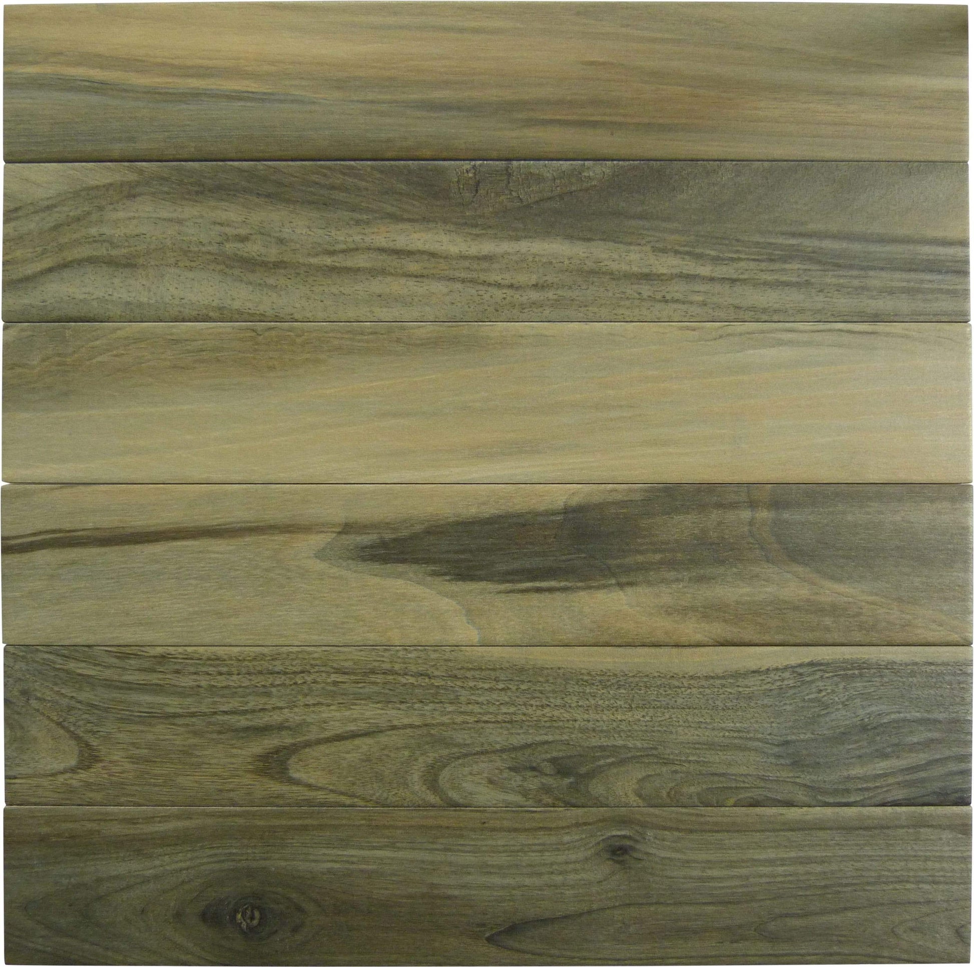 Ala Timber Earth Wood Brown 3" x 18" Matte Porcelain Plank Tile Euro Glass