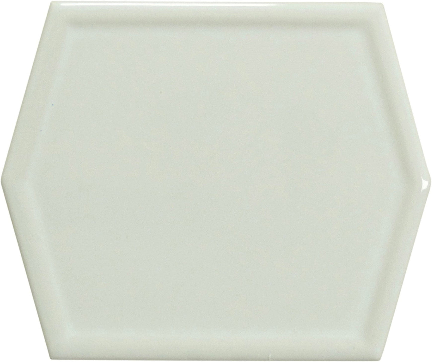 Essence Breeze Beige 5x6 Hexagon Glossy Ceramic Tile Euro Glass