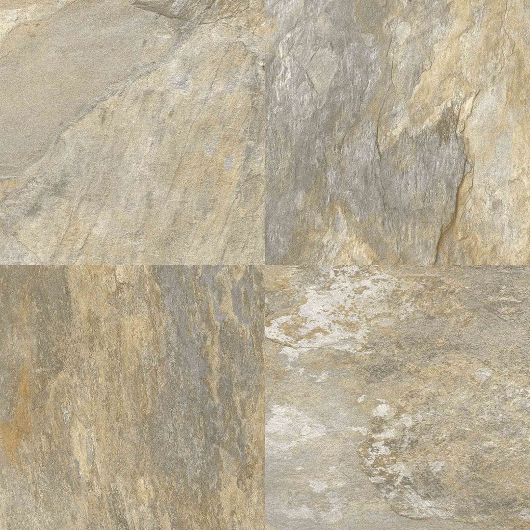Gentle Dwelling Mesa Court Beige 6x6 Matte Porcelain Tile Euro Glass