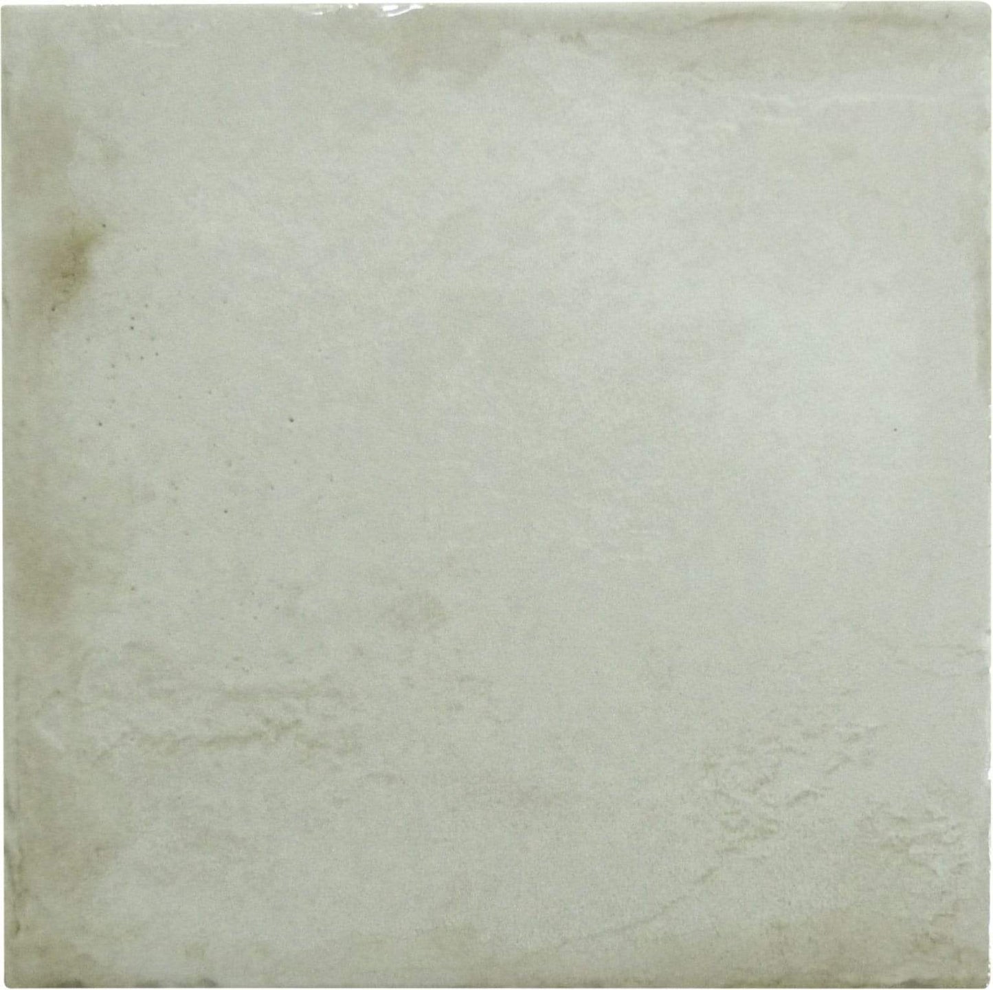 Geometric Calm Nacre White 8" x 8" Multi Finished Porcelain Tile Euro Glass