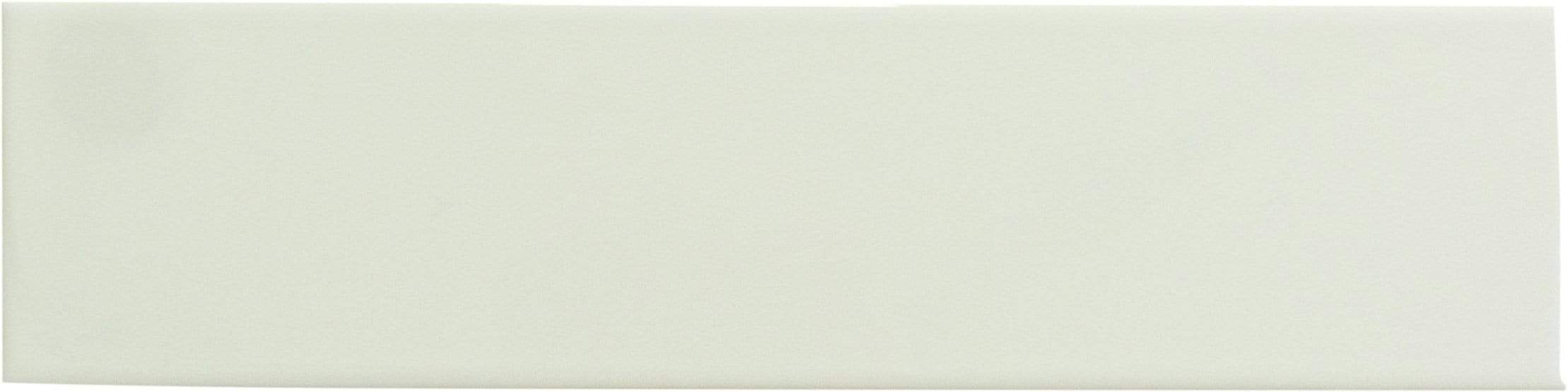 In Collection Plain White 3" x 12" Glossy Ceramic Subway Tile Euro Glass