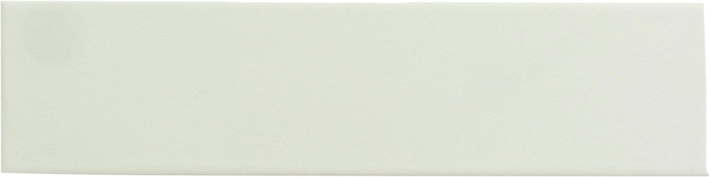 In Collection Plain White 3" x 12" Glossy Ceramic Subway Tile Euro Glass