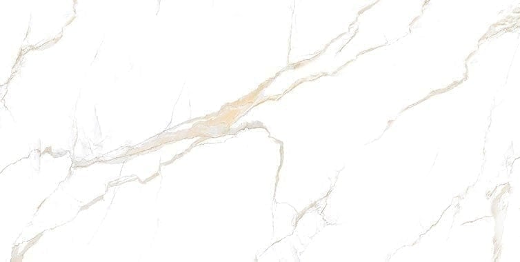 Calacatta Gold 24x48 Polished Porcelain Tile Euro Glass