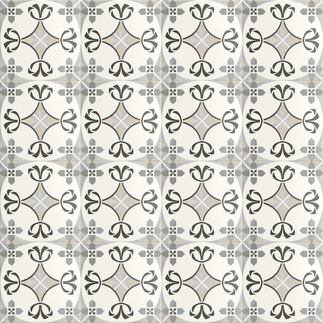 Florencial Capanelle Dawn Brown 8x8 Matte Porcelain Tile Euro Glass
