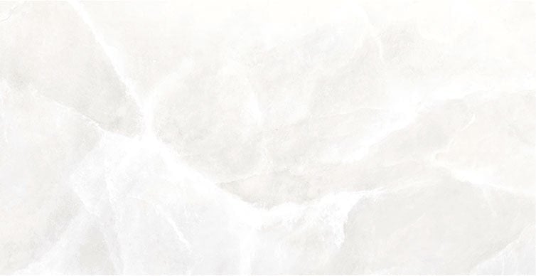 Onyx White 24x48 Polished Porcelain Tile Euro Glass