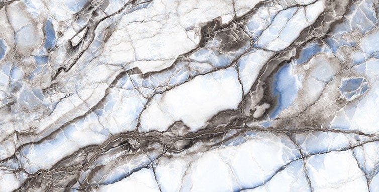 Safari Blue 24x48 Polished Porcelain Tile Euro Glass