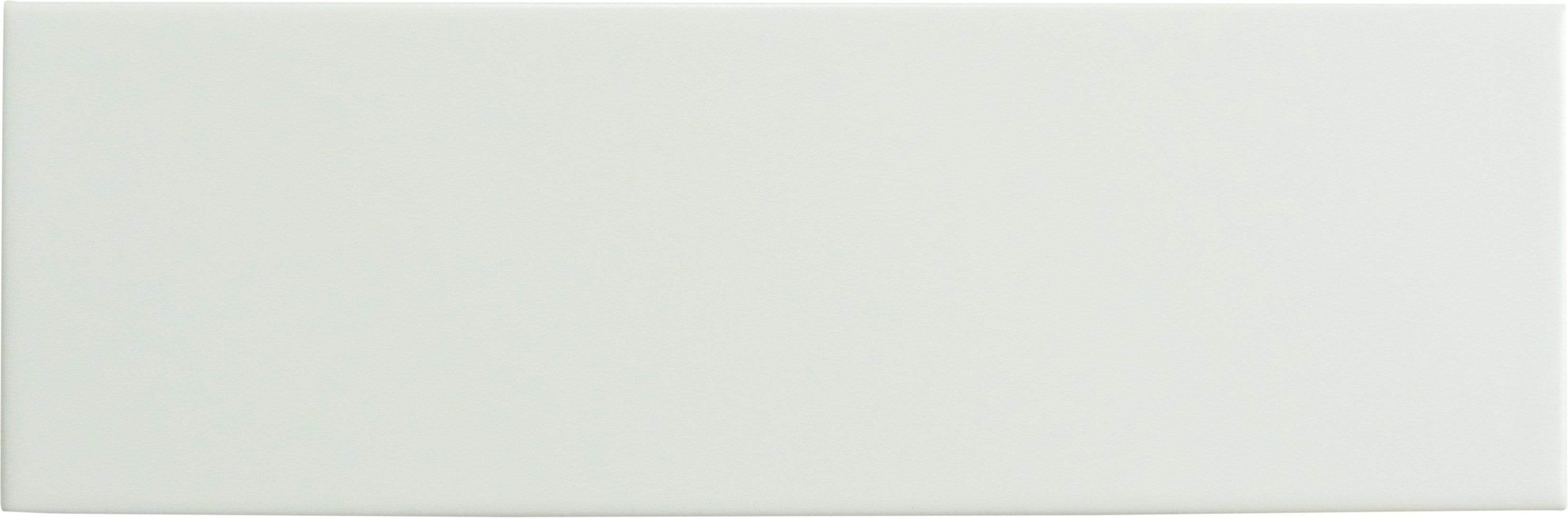 Horizons Tranquil Distance White 3'' x 9" Matte Ceramic Subway Tile Euro Glass