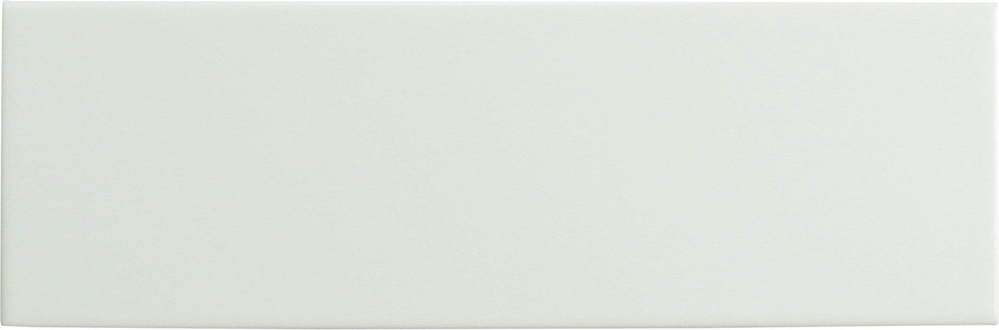 Horizons Tranquil Distance White 3'' x 9" Matte Ceramic Subway Tile Euro Glass