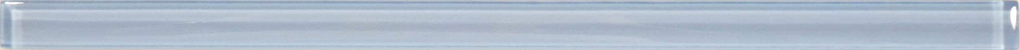 Pacific Ocean Blue 5/8" x 12" Glossy Glass Liner Euro Glass