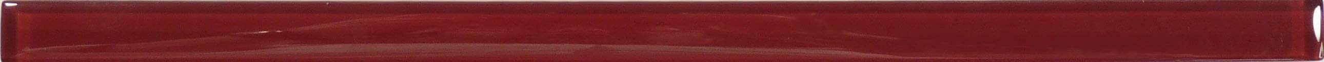 Morning Coffee Brown 5/8" x 12" Glossy Glass Liner Euro Glass