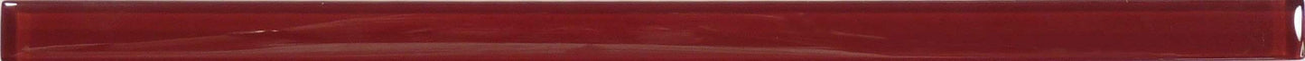 Morning Coffee Brown 5/8" x 12" Glossy Glass Liner Euro Glass