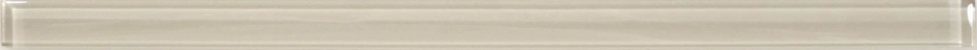 Sand Beige 5/8" x 12" Glossy Glass Liner Euro Glass