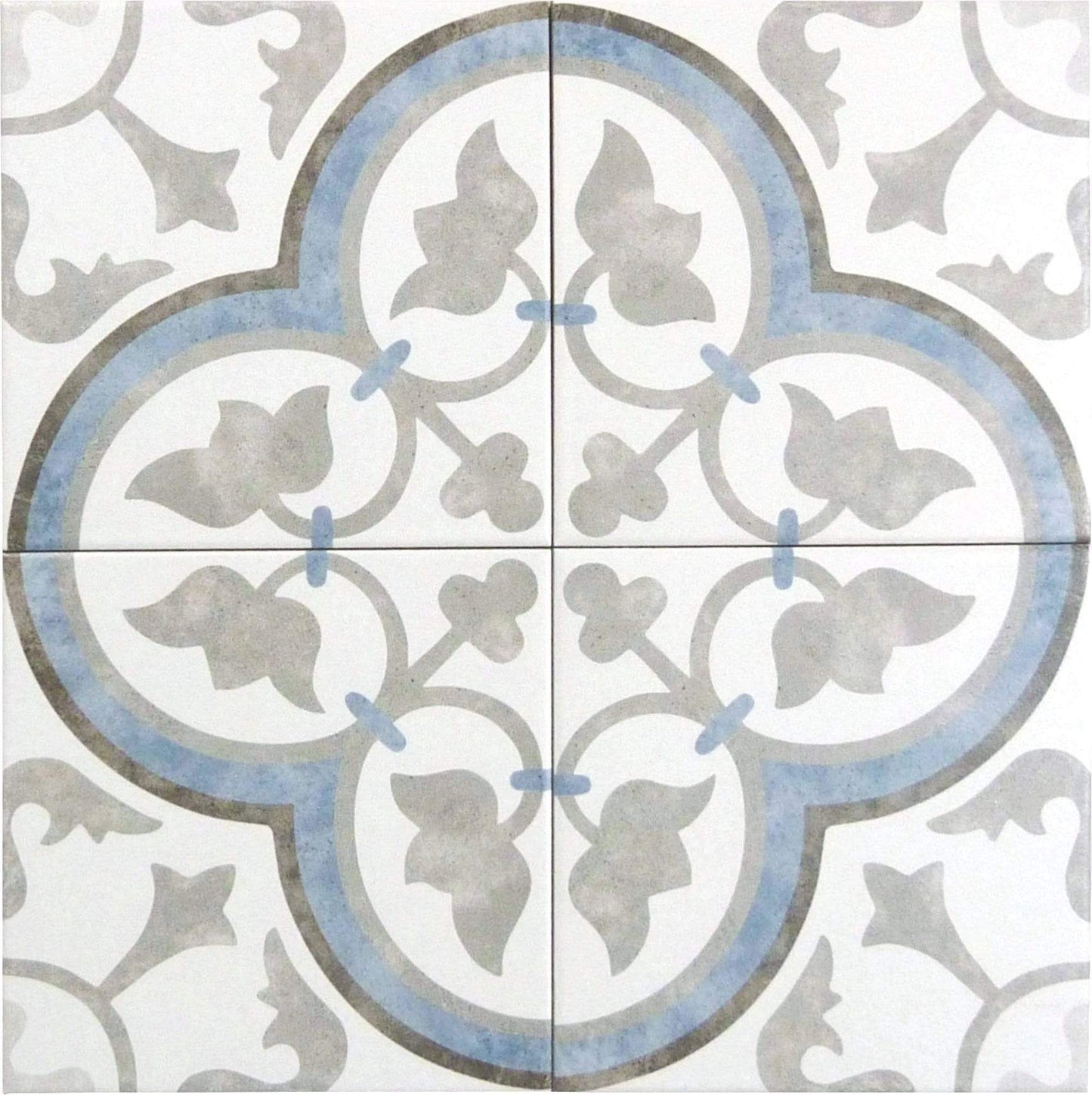 Retro Neuve Paris Spring 8" x 8" Matte Porcelain Tile Euro Glass