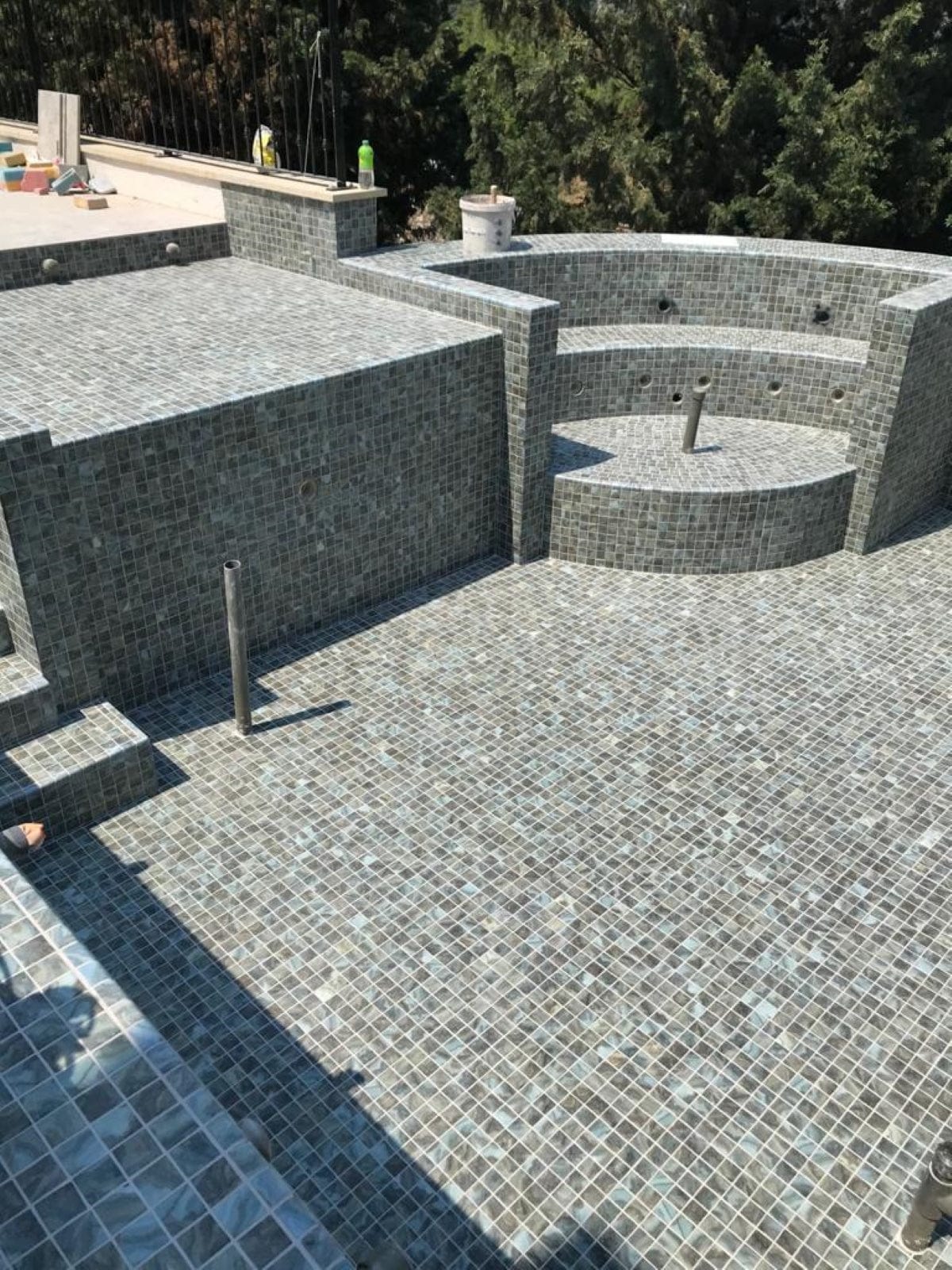 Modena Cannes Brown 2x2 Glossy Glass Tile Fusion