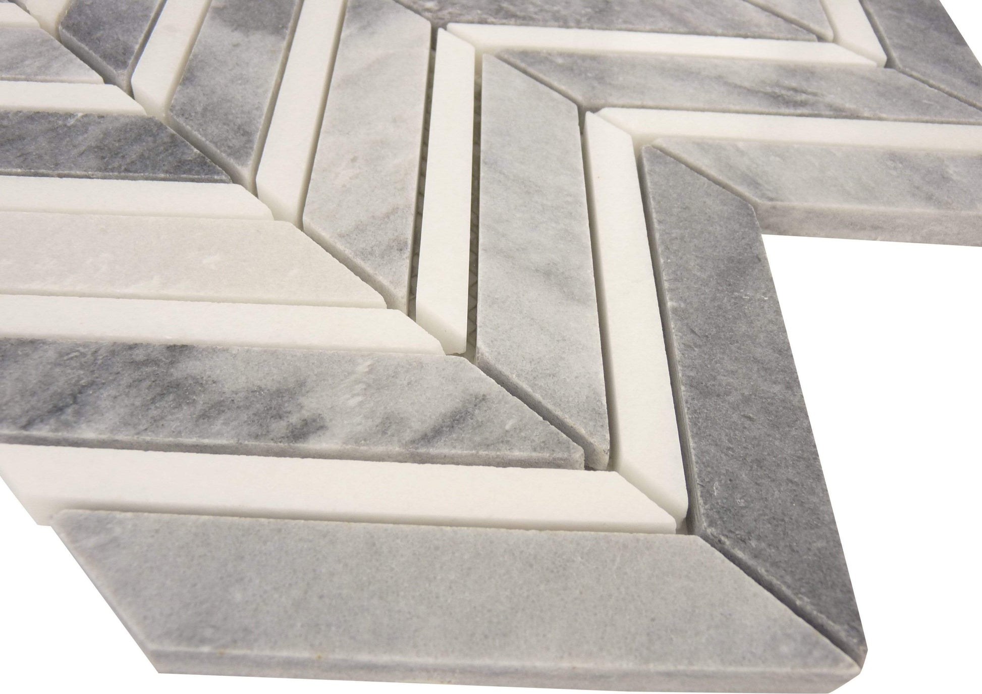 Marmala Chevron Polished Marble Tile Horizon Tile