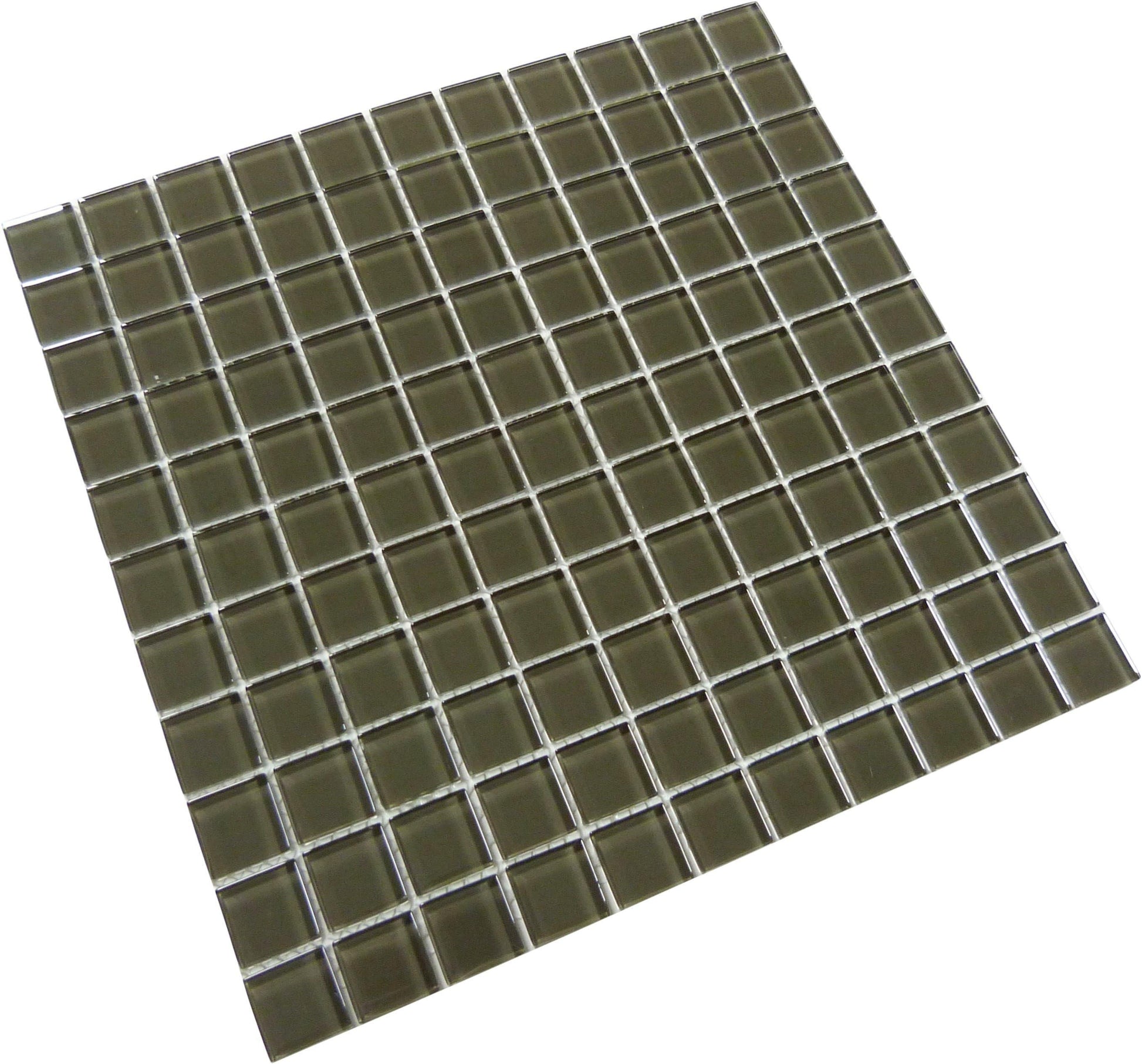 Star Anis 1" x 1" Glossy Glass Tile Matrix Mosaics