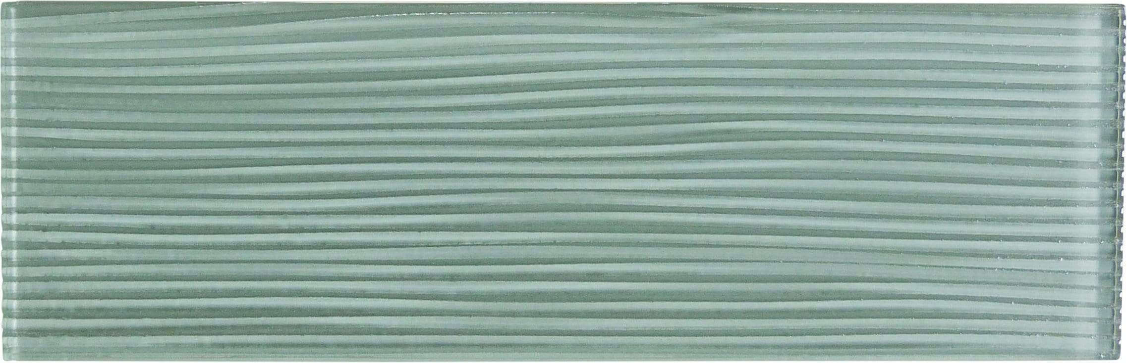 Sweet Pea River 4" x 12" Glossy Glass Subway Tile Millenium Products