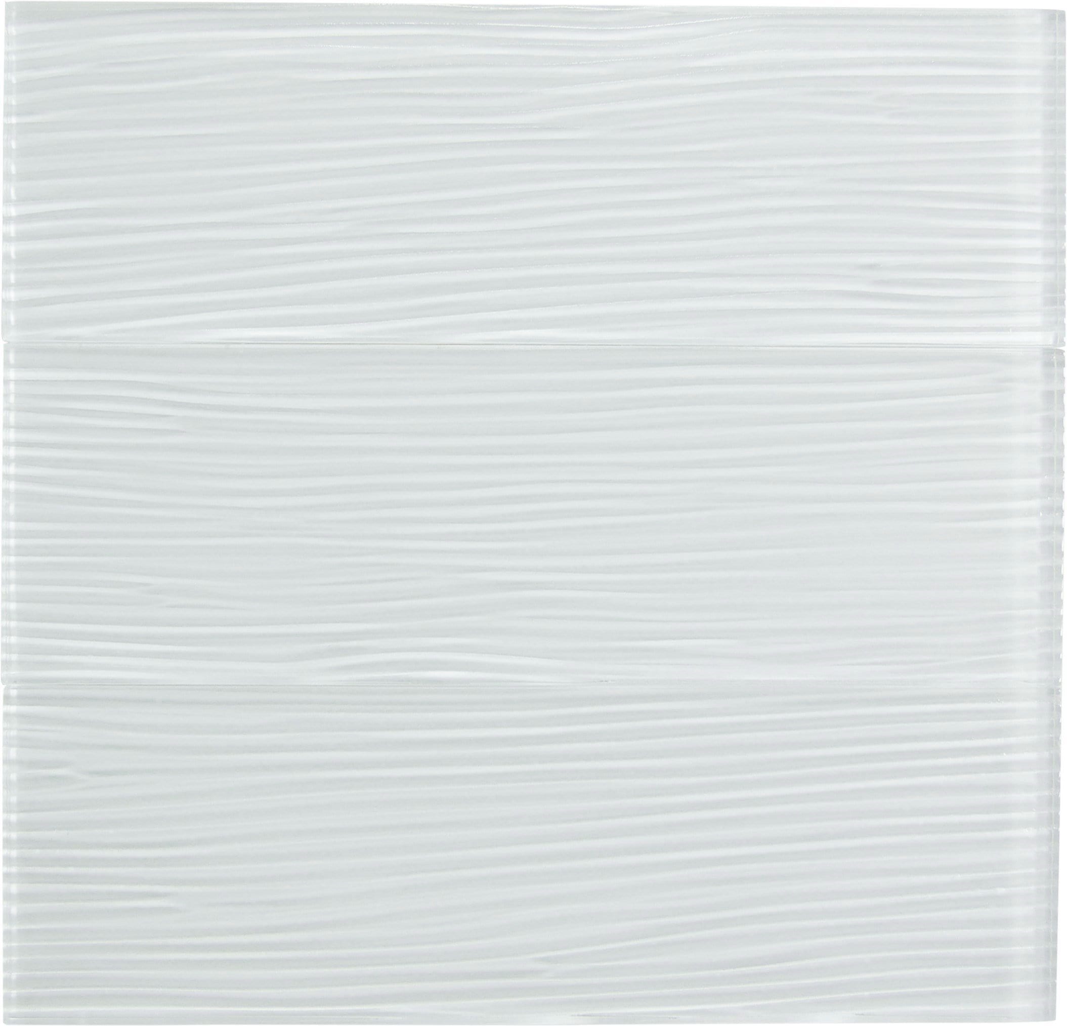 White River 4" x 12" Glossy Glass Subway Tile Millenium Products