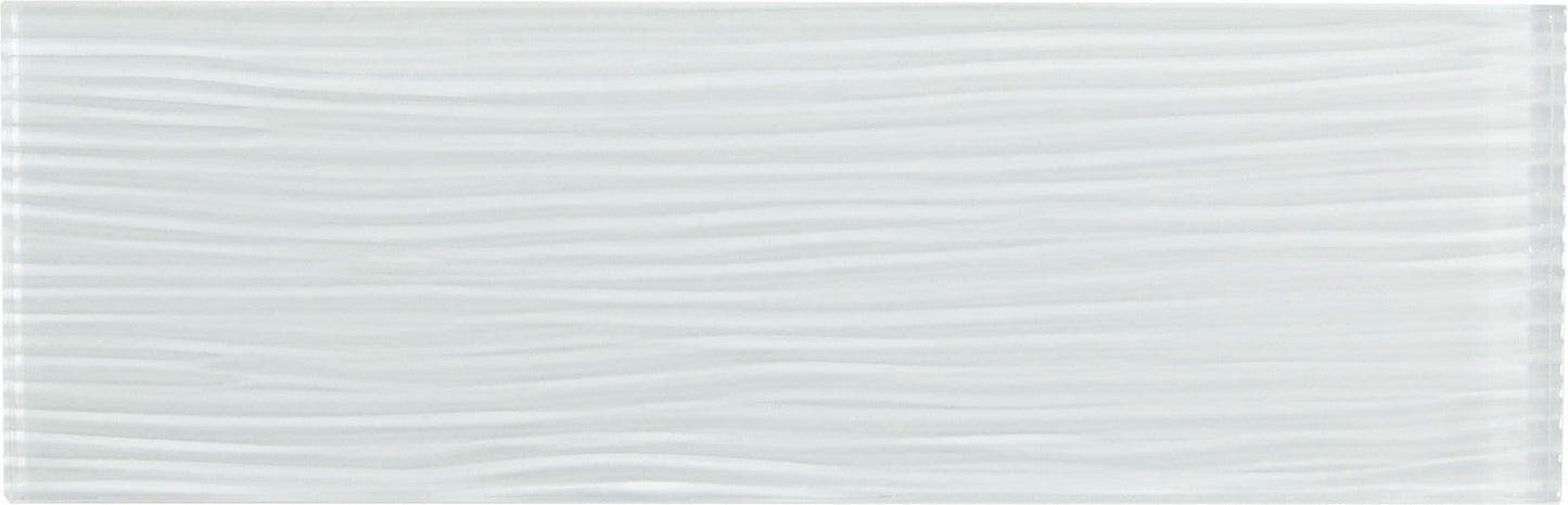 White River 4" x 12" Glossy Glass Subway Tile Millenium Products