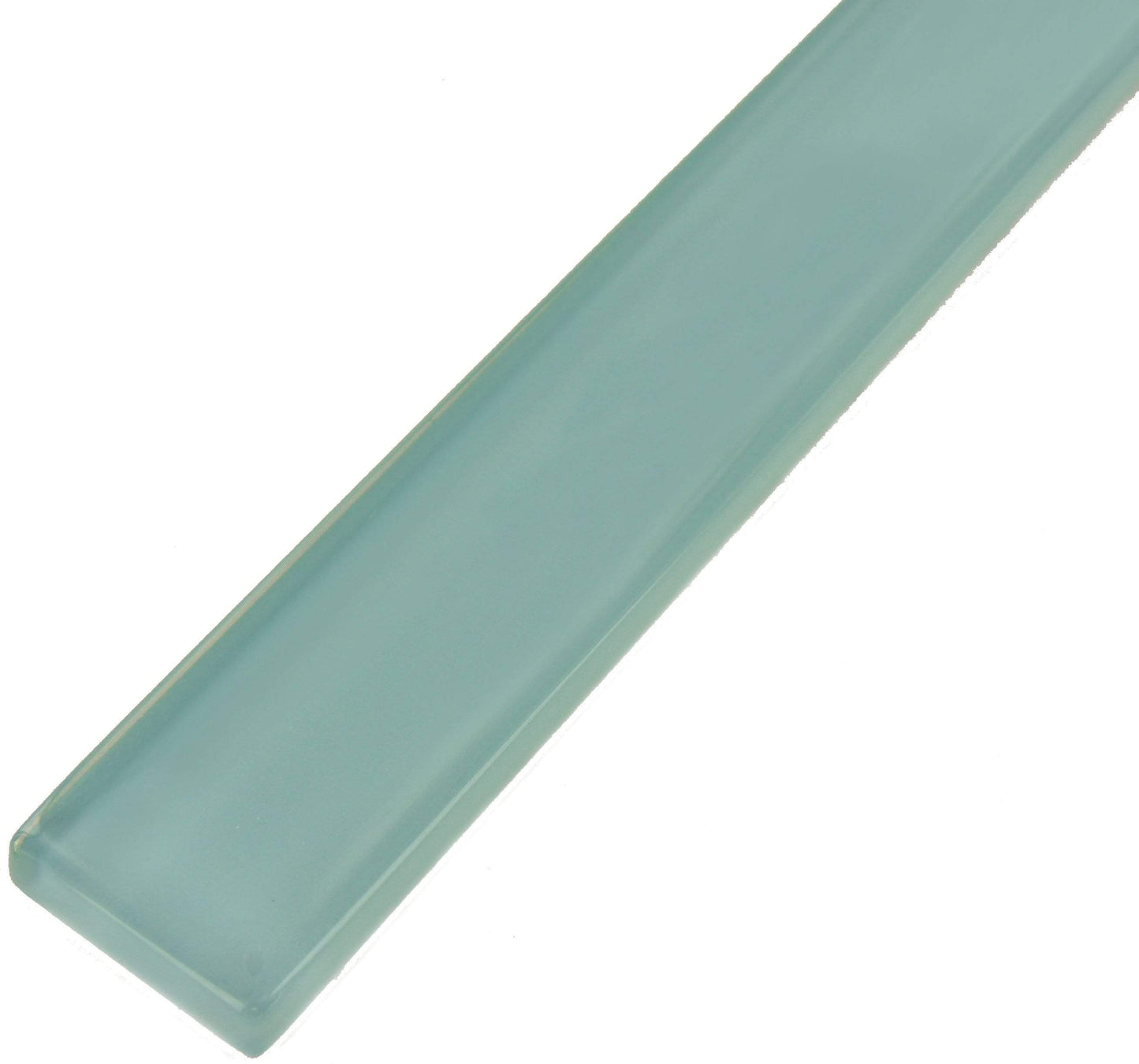 Aqua 1" x 12" Glossy Glass Liner Millenium Products