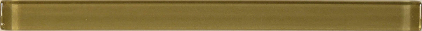 Olive Branch Green 1" x 12" Glossy Glass Liner Millenium Products