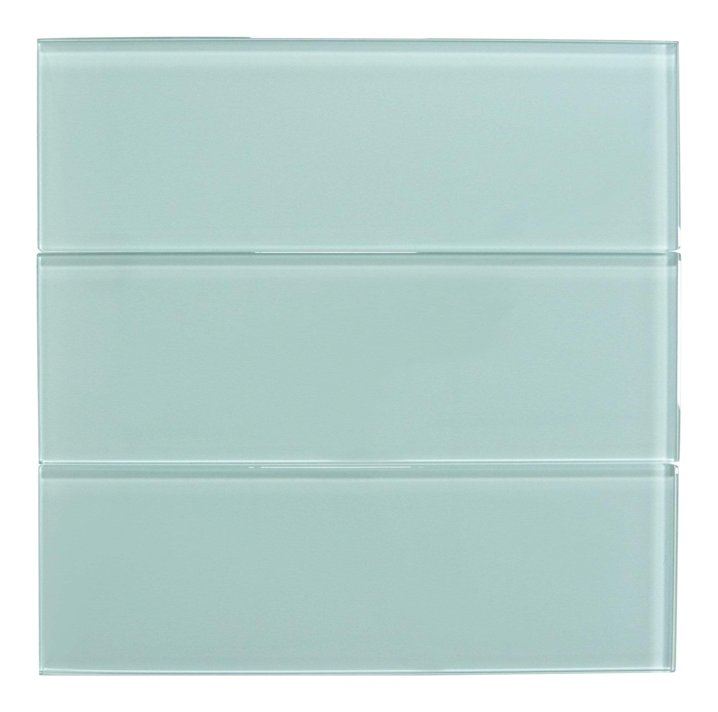 Light Sky Blue 4" x 12" Glossy Glass Subway Tile Pacific Tile