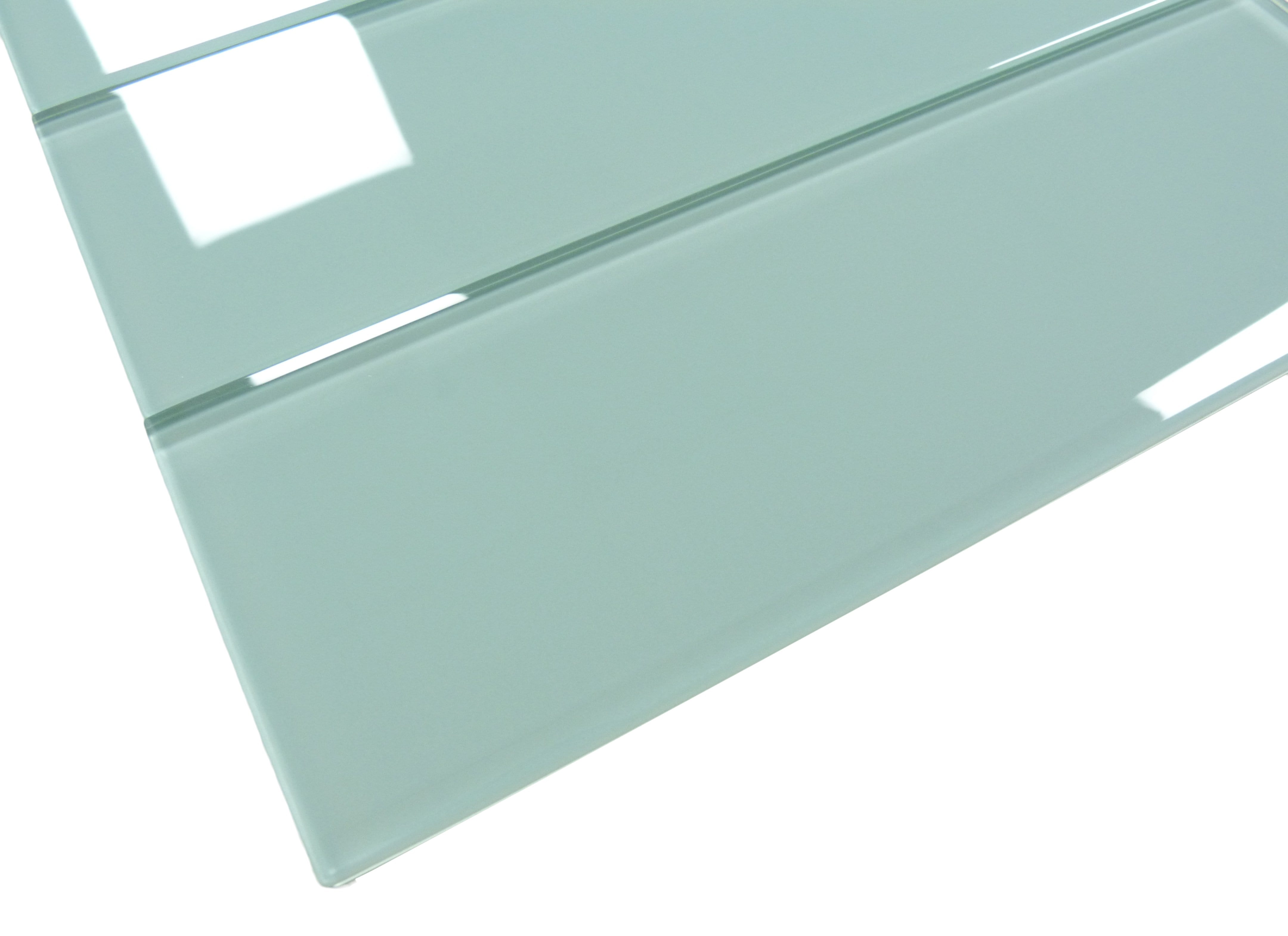 Light Sky Blue 4" x 12" Glossy Glass Subway Tile Pacific Tile