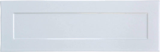 Chalk White 4" x 12" Glossy Porcelain Subway Tile Regency