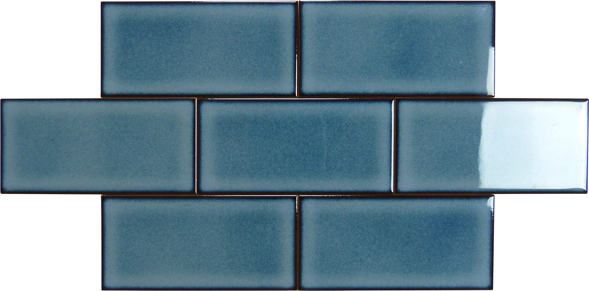 Crystal Lake 3" x 6" Glossy Porcelain Subway Tile Regency