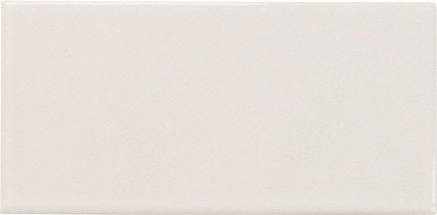 Delicate White 3" x 6" Glossy Porcelain Subway Tile Regency