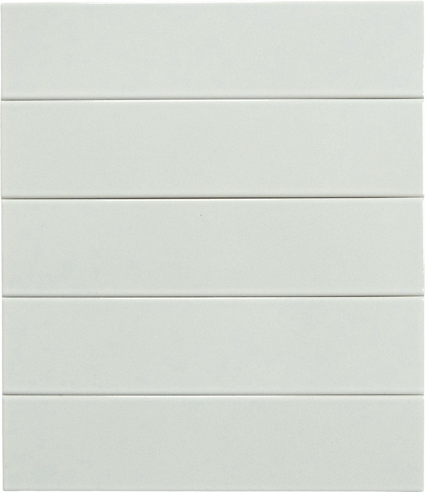 Illusion Dover White 2x8 Glossy Porcelain Tile Regency