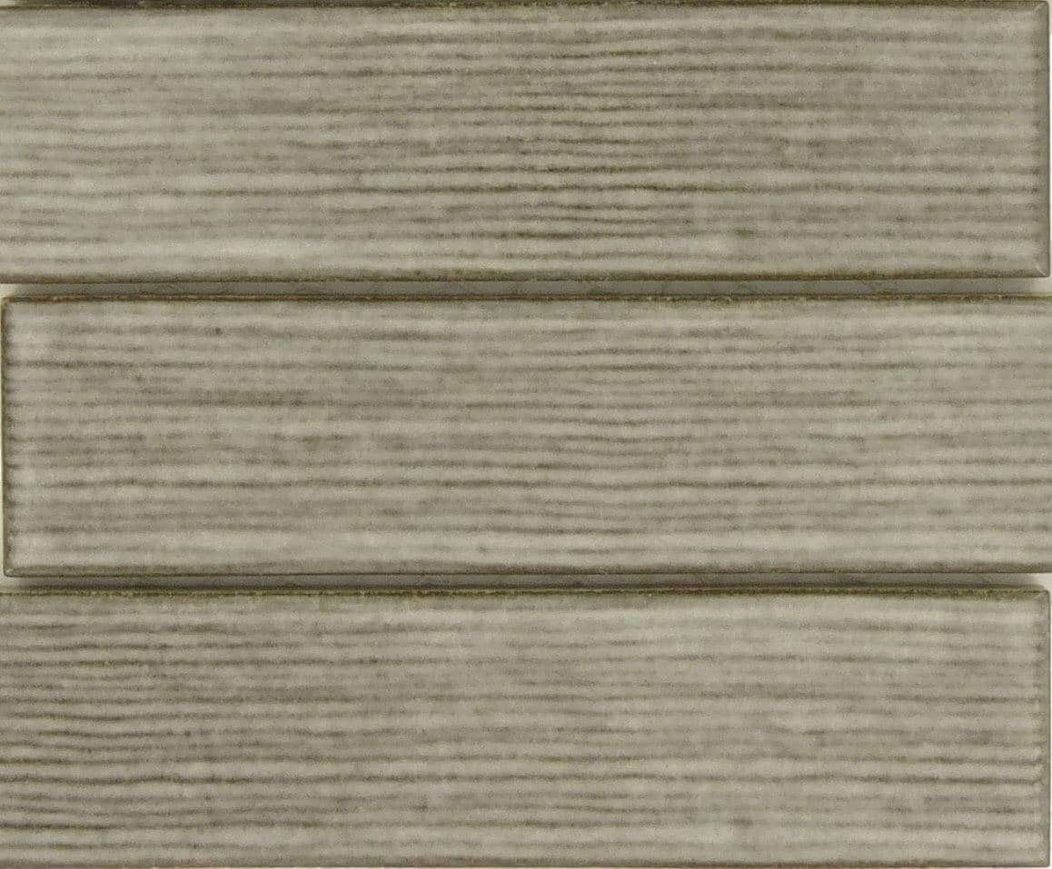Nutmeg Brown Uniform Brick Porcelain Glossy Tile Regency
