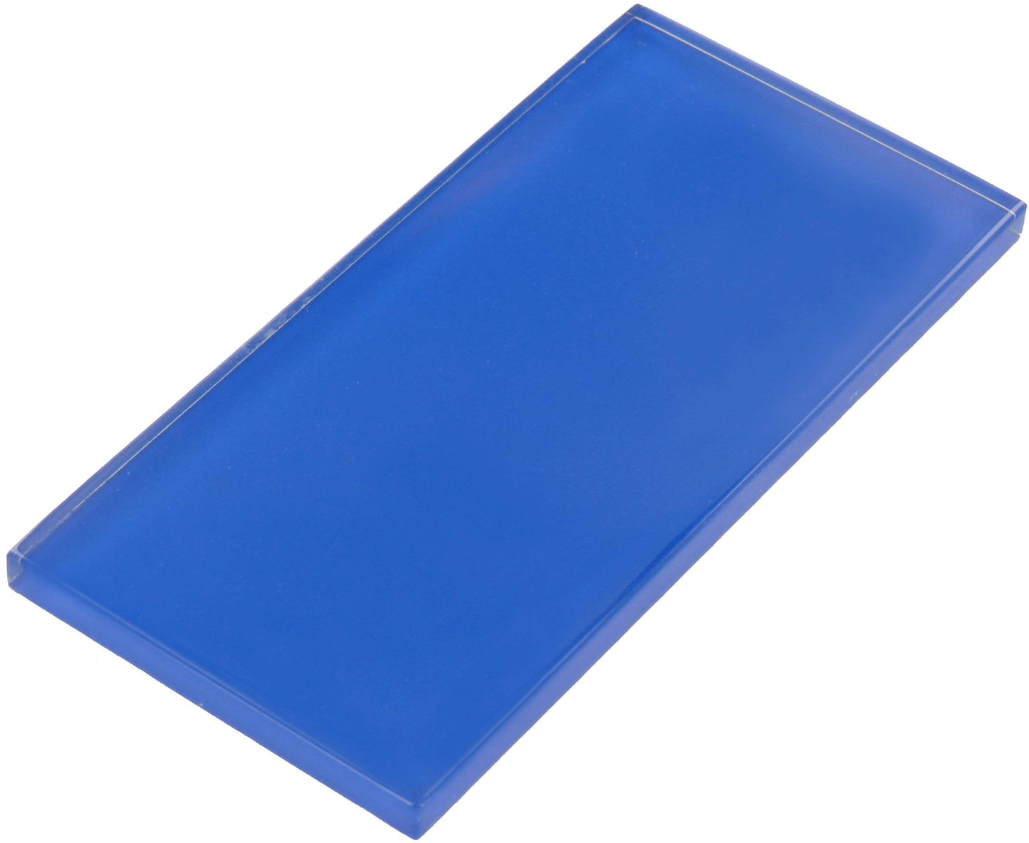 Royal Blue 3" x 6" Glossy Glass Subway Tile Tuscan Glass