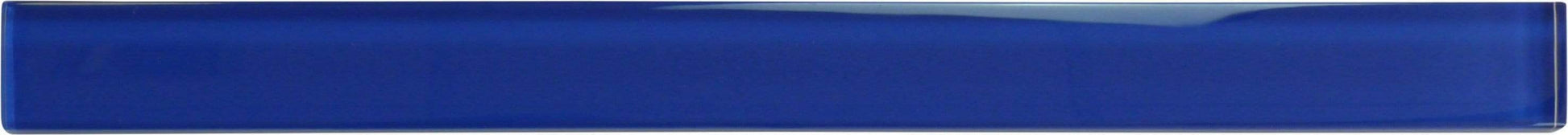 Royal Blue 1" x 12" Glossy Glass Liner Tuscan Glass