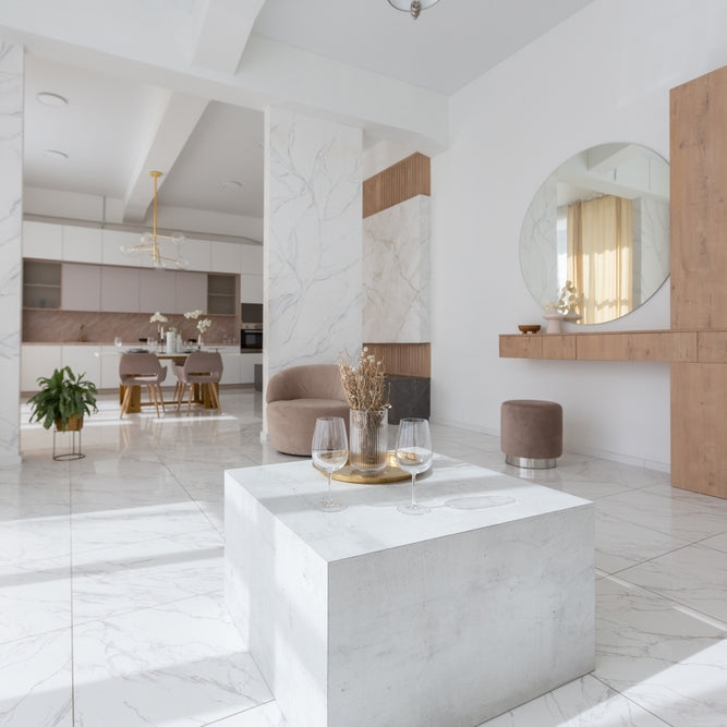  Luxurious Home with Marble Tiles