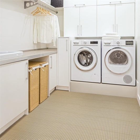 Redo Your Laundry Room with Tile