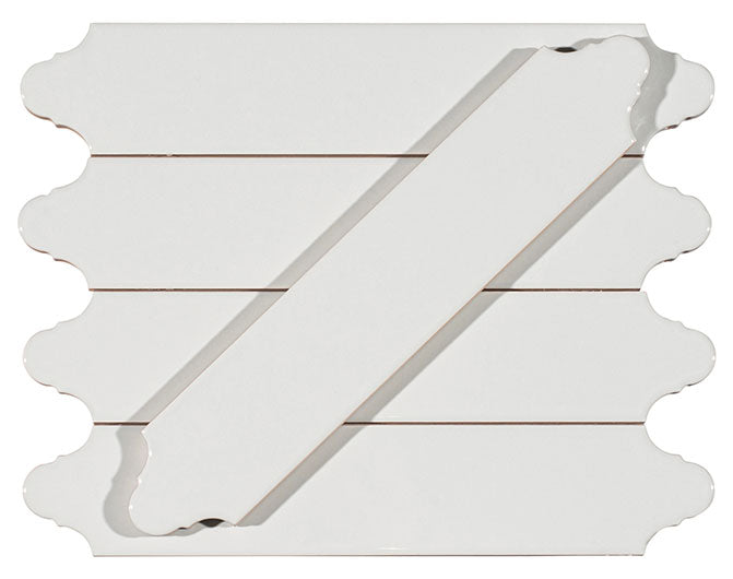 Orleans Lafayette Quarter Lantern Flat Glossy Ceramic Tile