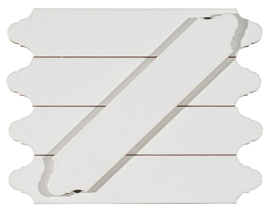 Orleans Lafayette Quarter Lantern Flat Glossy Ceramic Tile