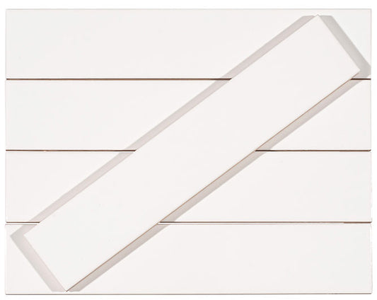 Orleans Kenner Square 2x10 Flat Glossy Ceramic Tile