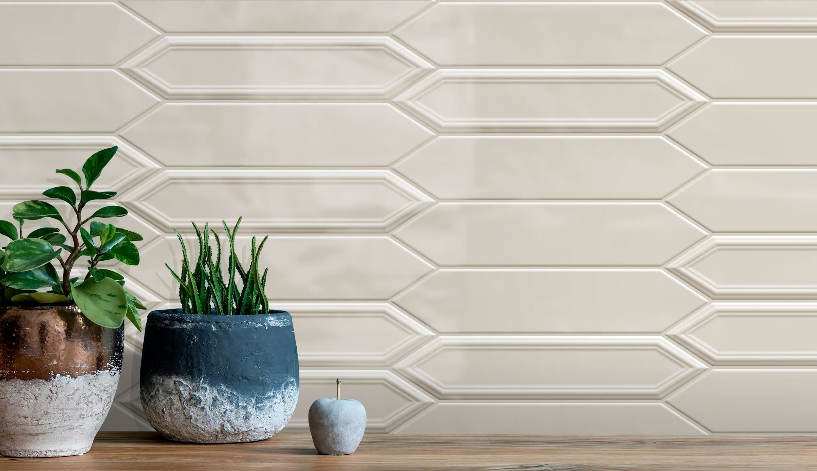 Orleans Southern Bayou Picket Flat Glossy Ceramic Tile