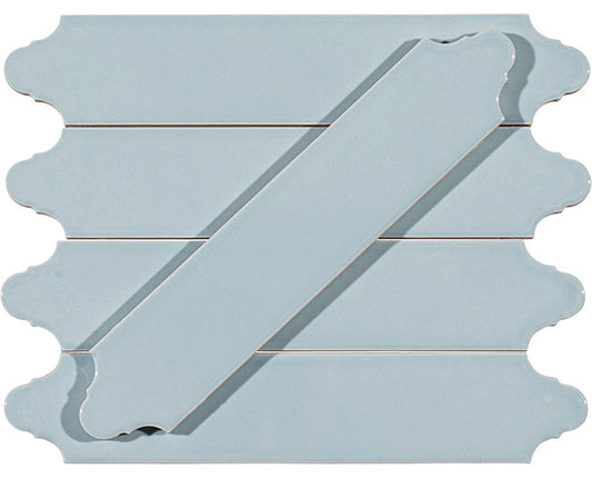 Orleans Delta Blues Lantern Flat Glossy Ceramic Tile