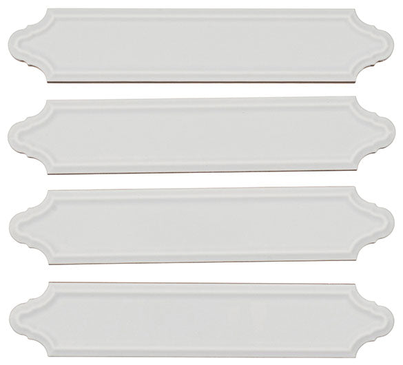 Orleans Lafayette Quarter Lantern Beveled Glossy Ceramic Tile