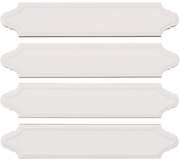 Orleans Kenner Square Lantern Beveled Glossy Ceramic Tile