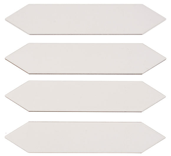 Orleans Kenner Square Picket Flat Glossy Ceramic Tile